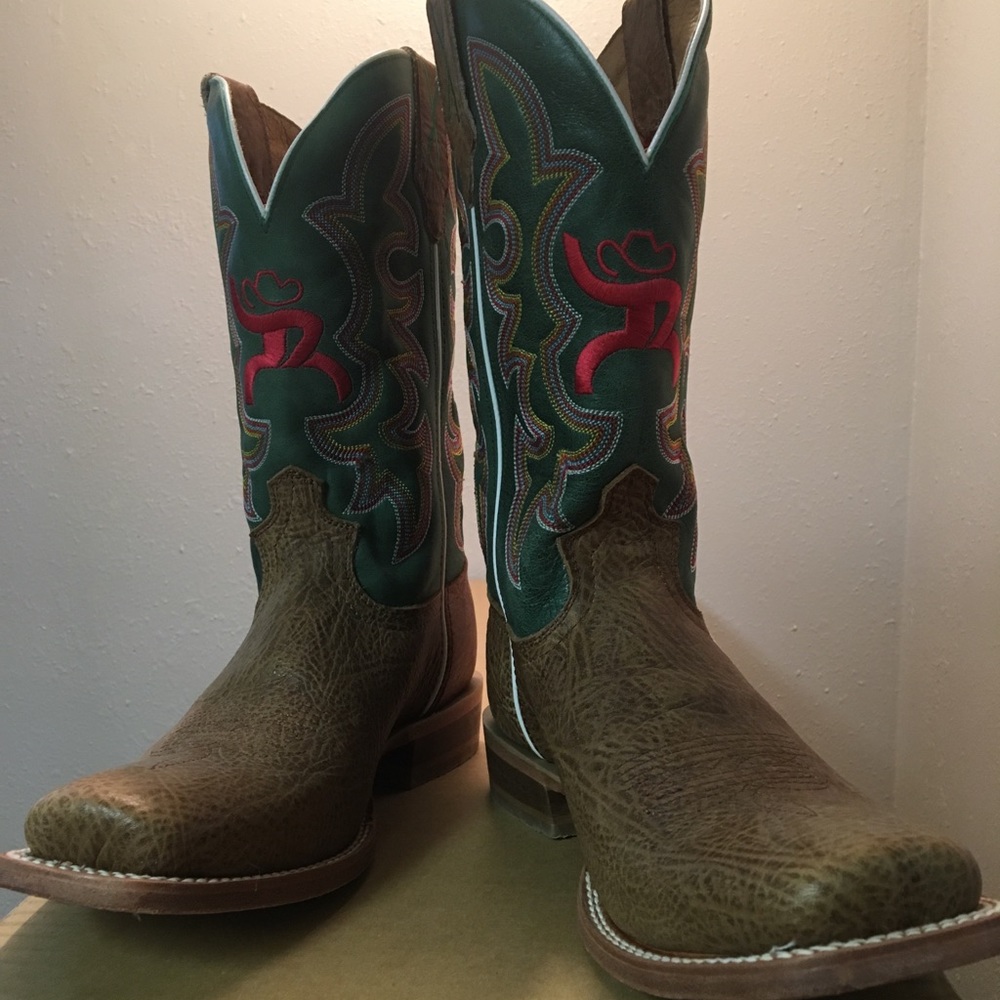 Twisted X square toe western boot.